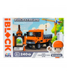 Конструктор Kids Hits IBlock Junior Стройплощадка с КамАЗом 240 эл