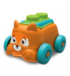 Машинка с конструктором Clementoni Sensory Fox Soft Clemmy
