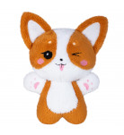 Мягкая игрушка Inkatoys Собака корги Кай