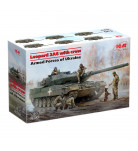 Сборная модель ICM Leopard 2A6 ВСУ с экипажем 1:35