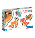 Пазл 4 в 1 Clementoni My First Puzzles Forest Animals 2, 3, 4, 5 эл