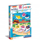 Пазл 2 в 1 Clementoni Baby Shark 2 х 20 эл
