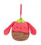 Мягкая игрушка на клипсе Squishmallows Кролик Гунда 9 см