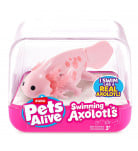 Интерактивная игрушка PetsRobo Alive S1 Аксолотль розовый