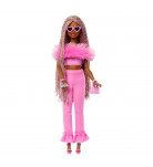 Кукла Barbie Barbiecore Модница в костюме с перьями