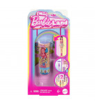 Мини-кукла-сюрприз Barbie Mini BarbieLand Color Reveal Радужные и стильные