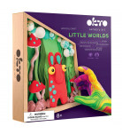 Набор для лепки Okto Wood and Craft Сделай сам Маленькие миры Тролль 21х21