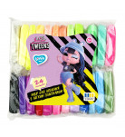Набор для лепки с воздушным пластилином Lovin L.O.L. Surprise! Tweens Неон 24 цвета