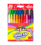 Набор цветных карандашей Cra-Z-Art Mini Twist Up 20 шт