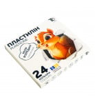 Пластилин 7C: Plasticine 24 цвета