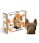 Картонный конструктор Cartonic 3D Puzzle Mega Bulldog