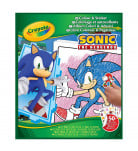 Раскраска с наклейками Crayola Sonic