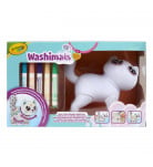 Набор для творчества Crayola Washimals Jumbo Pets с фломастерами