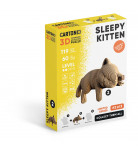 Картонный конструктор Cartonic 3D Puzzle Sleepy Kitten