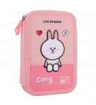 Пенал твердый двойной Yes Line Friends Pretty Choco and Cony