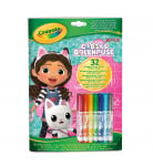Набор для творчества Crayola Gabby's Doll's House Раскраска с фломастерами 04-7024G