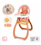 Стульчик для кормления кукол Smoby Беби Нерс Терракотовая пудра