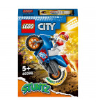LEGO City Stuntz Каскадерский мотоцикл-ракета 60298