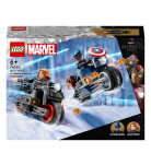 LEGO Super Heroes Мотоциклы Черной Вдовы и Капитана Америка 76260