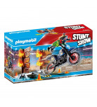Игровой набор Playmobil Мотоцикл с огненной стеной