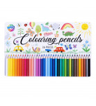 Набор цветных карандашей Grafix Colouring pensils 36 шт