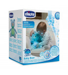 Плюшевый музыкальный мишка Chicco, голубой