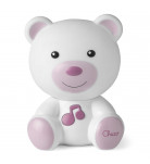 Ночник Chicco Медвежонок Dreamlight розовый