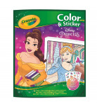 Раскраска Crayola Disney Princess с наклейками