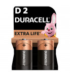 Батарейки щелочные Duracell Basic D 1.5V LR20/MN1300 2 шт