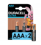 Батарейки щелочные Duracell Ultra Power AAА 1.5V LR03/MX2400 2 шт