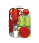 Игровой набор Ecoiffier Chef-Cook с посудой и подносом, 32 эл.