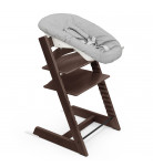 Набор Stokke Стульчик Tripp Trapp и кресло для новорожденных Newborn Walnut Brown