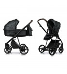 Универсальная коляска 2 в 1 Roan Ivi Eco Pearl Black