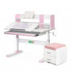 Комплект мебели ErgoKids Парта Тумба TH-330 Pink S