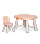 Комплект Mealux Стол Стул Peppa Orange 