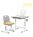 Комплект Evo-Kids Стол Стул Evo-17 Ergo Grey