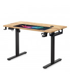 Стол с электрорегулировкой высоты Mealux PowerDesk Energy Mahogany