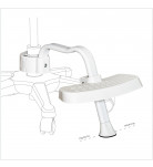 Подставка для кресел Mealux BD-P4 White