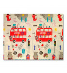 Коврик-мат Sasha London and Cars 200 х 180 