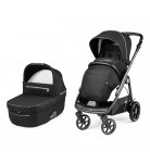 Универсальная коляска 2 в 1 Peg-Perego Veloce Black Shine 