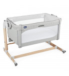 Кроватка приставная Chicco Next 2 Me Magic Gray