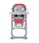 Стульчик для кормления Chicco Polly Magic Relax Red