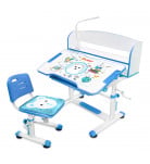Комплект Evo-kids BD-10 Парта Стул Blue