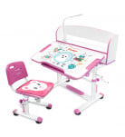 Комплект Evo-kids BD-10 Парта Стул Pink