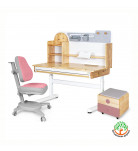 Комплект Mealux Timberdesk L Парта Тумба Кресло 110 DPG-PN