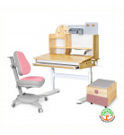 Комплект Mealux L Timberdesk S Парта Тумба Кресло 115 DPG-PN