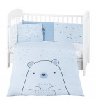 Комплект постельного белья Kikka boo Bear with me Blue 6 эл