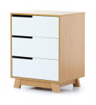 Комод Верес Manhattan 600 Slim White brown