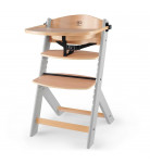 Стульчик для кормления Kinderkraft Enock Wood/Grey 