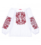 Вышиванка Piccolo White/Red